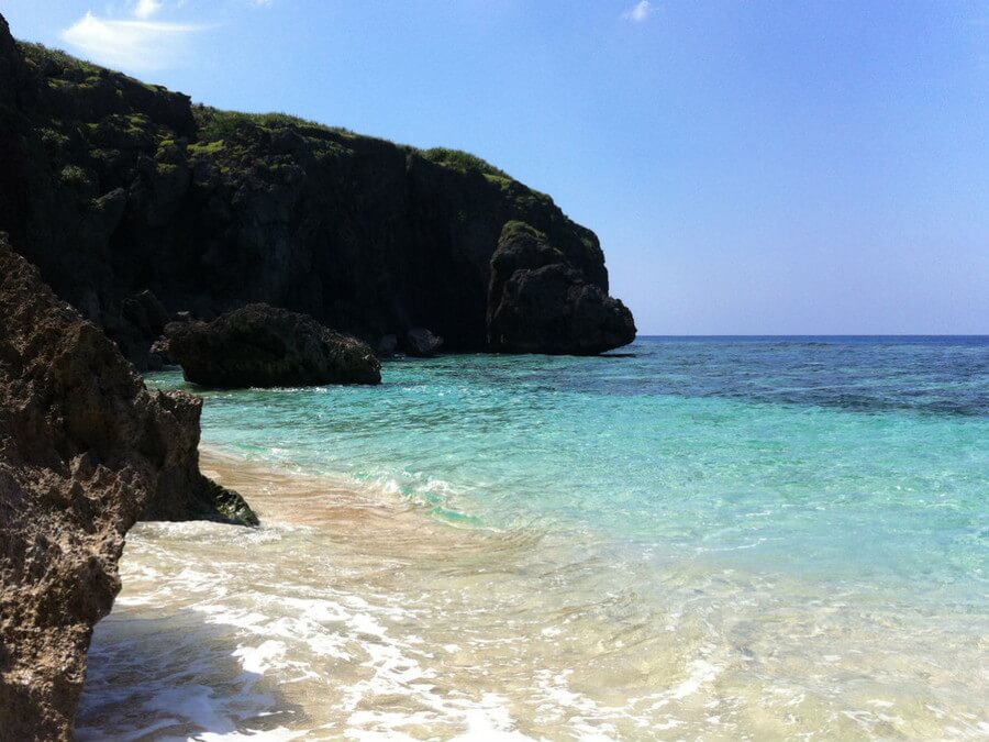 沖縄のキレイな海